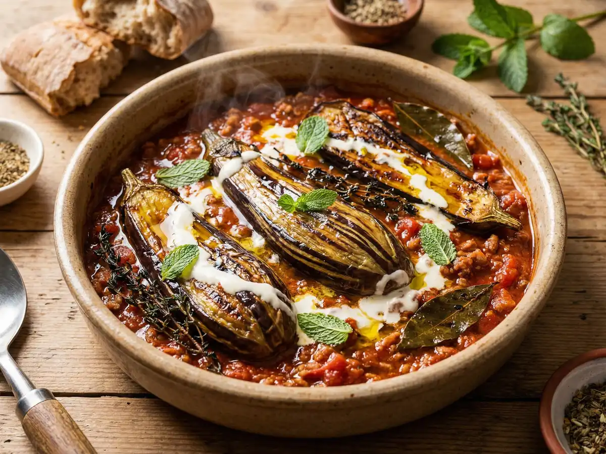 ナスのギリシャ風煮込み