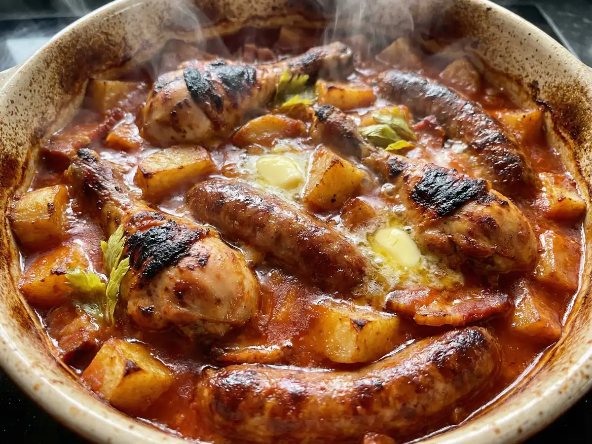 カスレ（鶏手羽元のトマト煮込み）