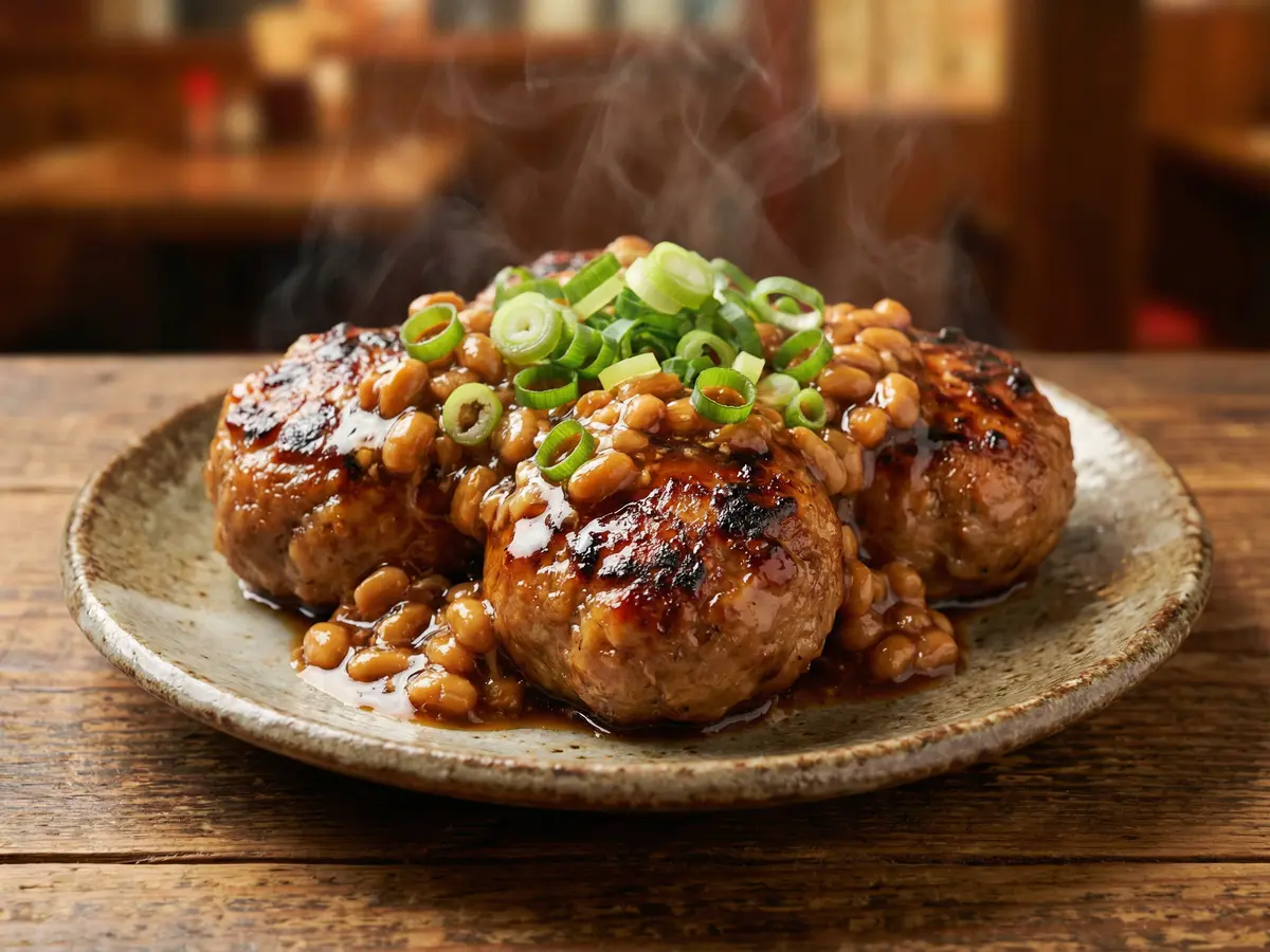 牛タン納豆つくね