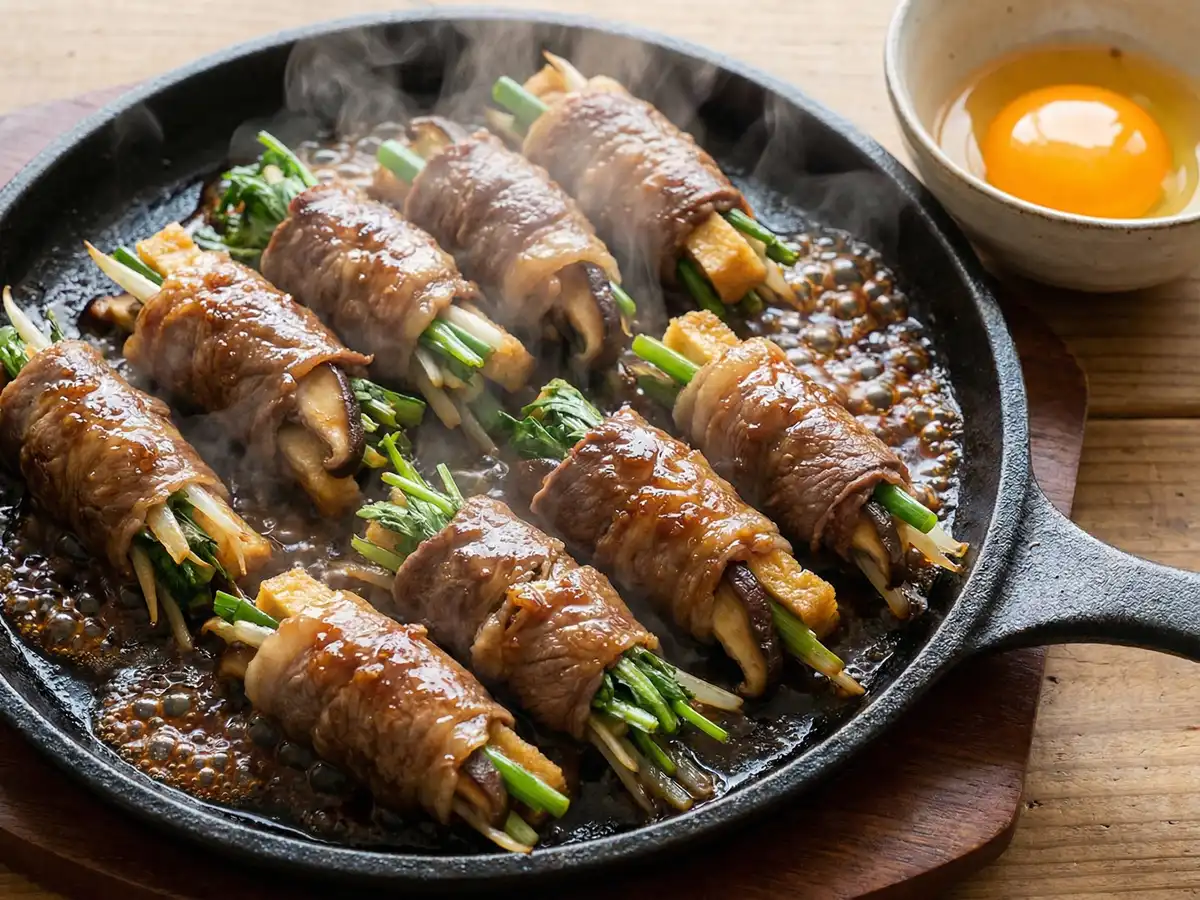 ひと口すき焼き