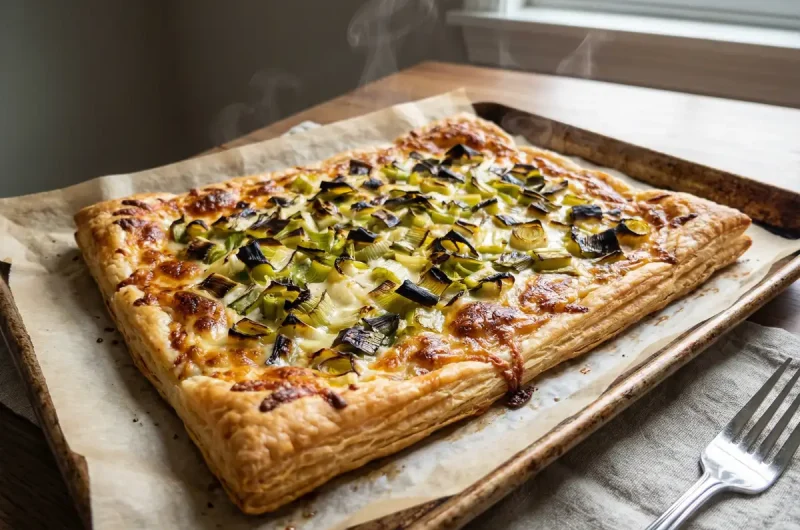 【志麻さんのレシピ】 フラミッシュ（ネギとチーズのパイ）の作り方