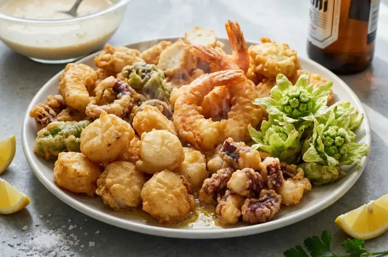 【志麻さんのレシピ】 魚介とふきのとうのフリットの作り方