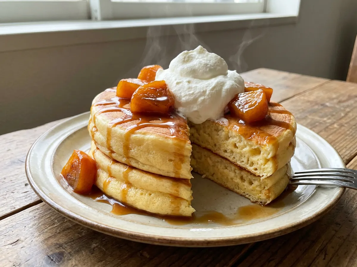 ふわふわパンケーキ(スフレパンケーキ)