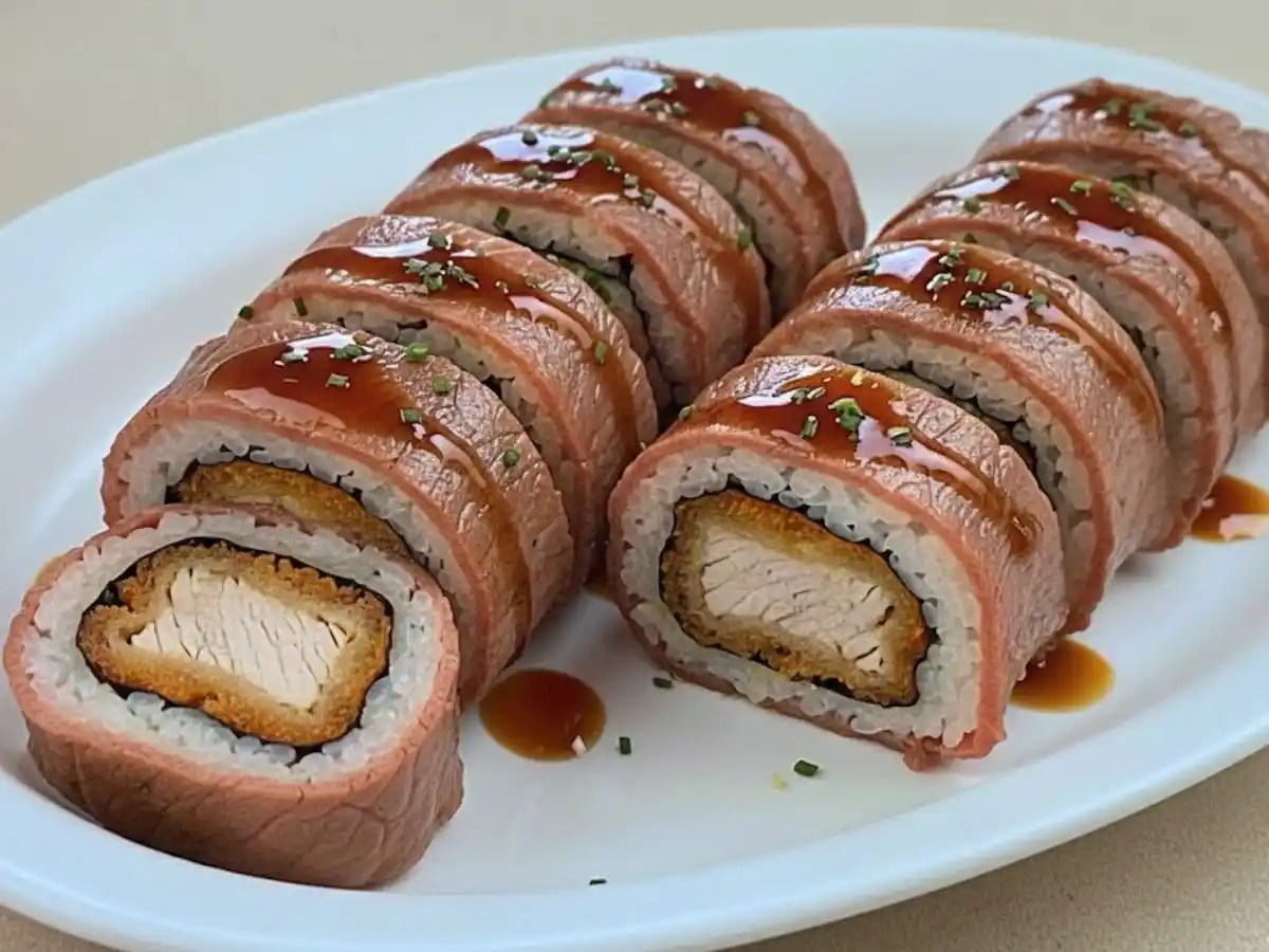 トンカツミルフィーユ肉巻き