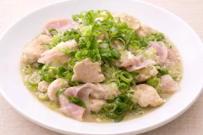 【きょうの料理】ねぎたっぷり！鶏むね肉の酒蒸しのレシピ 杉本節子さん野菜が主役のベジごはん