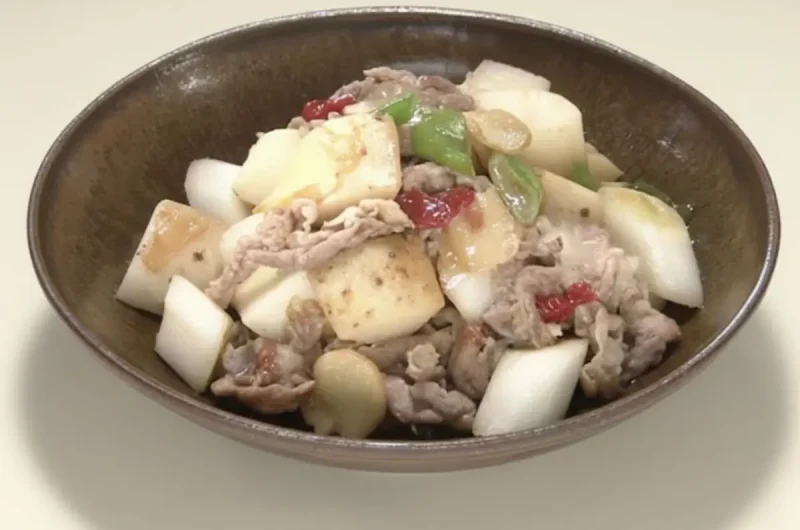 【きょうの料理】梅豚肉のねぎ炒めのレシピ 井澤由美子さんのねぎ・しょうがでポカポカな食卓