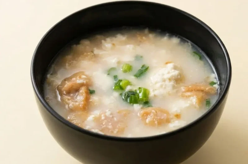 【ウワサのお客さま】ゆし豆腐スープのレシピ レジェンド寮母村野さん