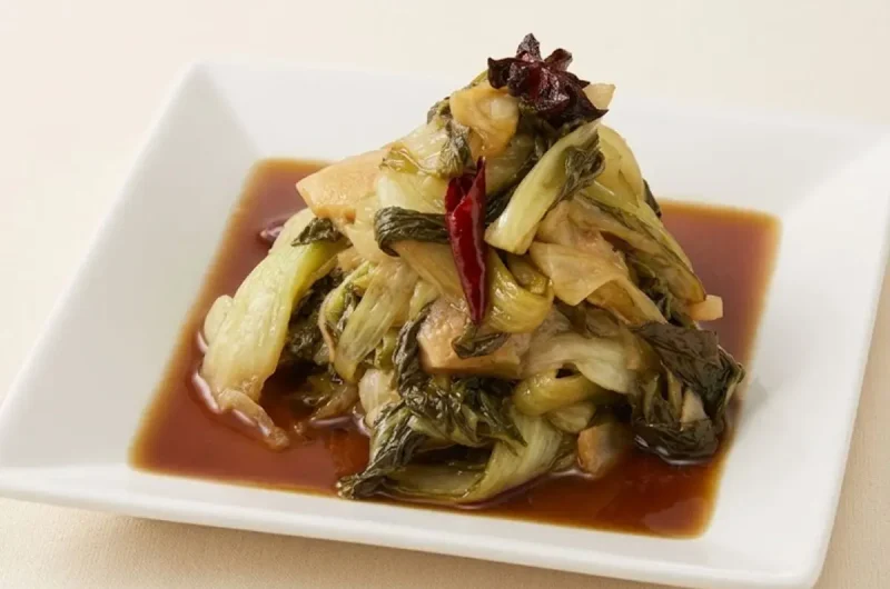 【きょうの料理】チンゲンサイのしょうゆ煮込みのレシピ 井桁良樹さん