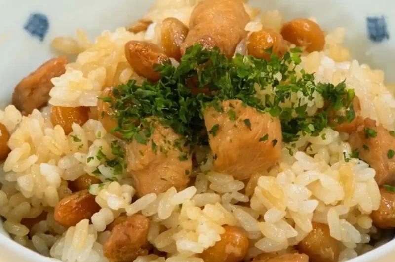 【あさイチ】大豆と鶏肉の混ぜごはんのレシピ 斉藤辰夫さんのみんなゴハンだよ