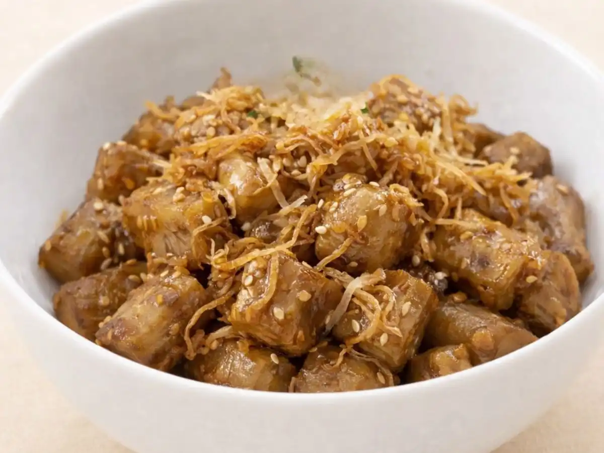 ごぼうの揚げ煮