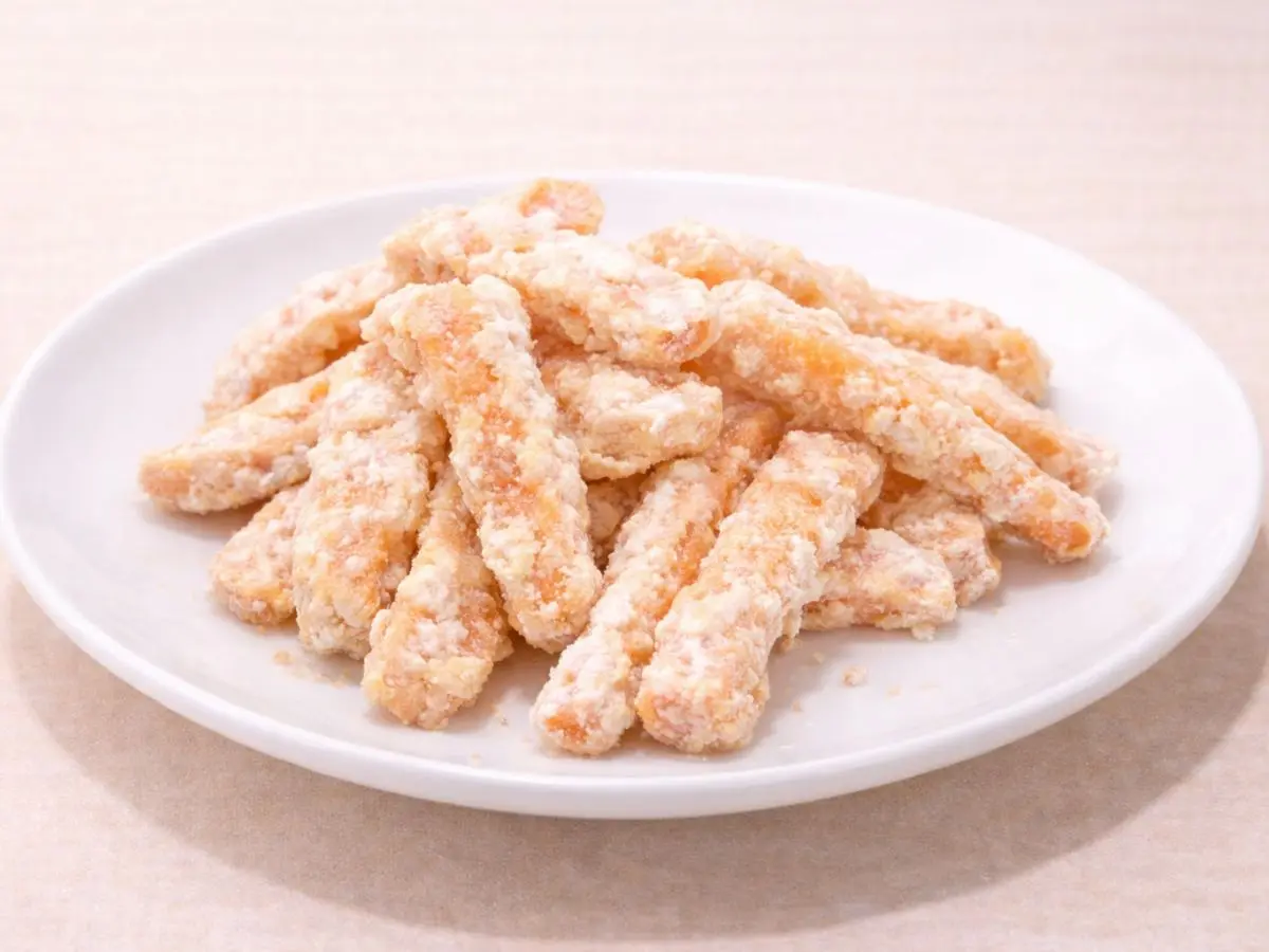 春にんじんのスティックフライ