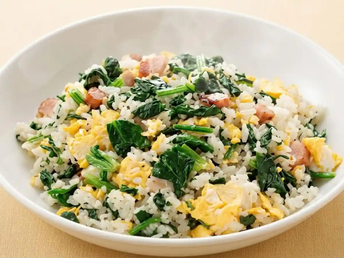 ほうれん草炒飯