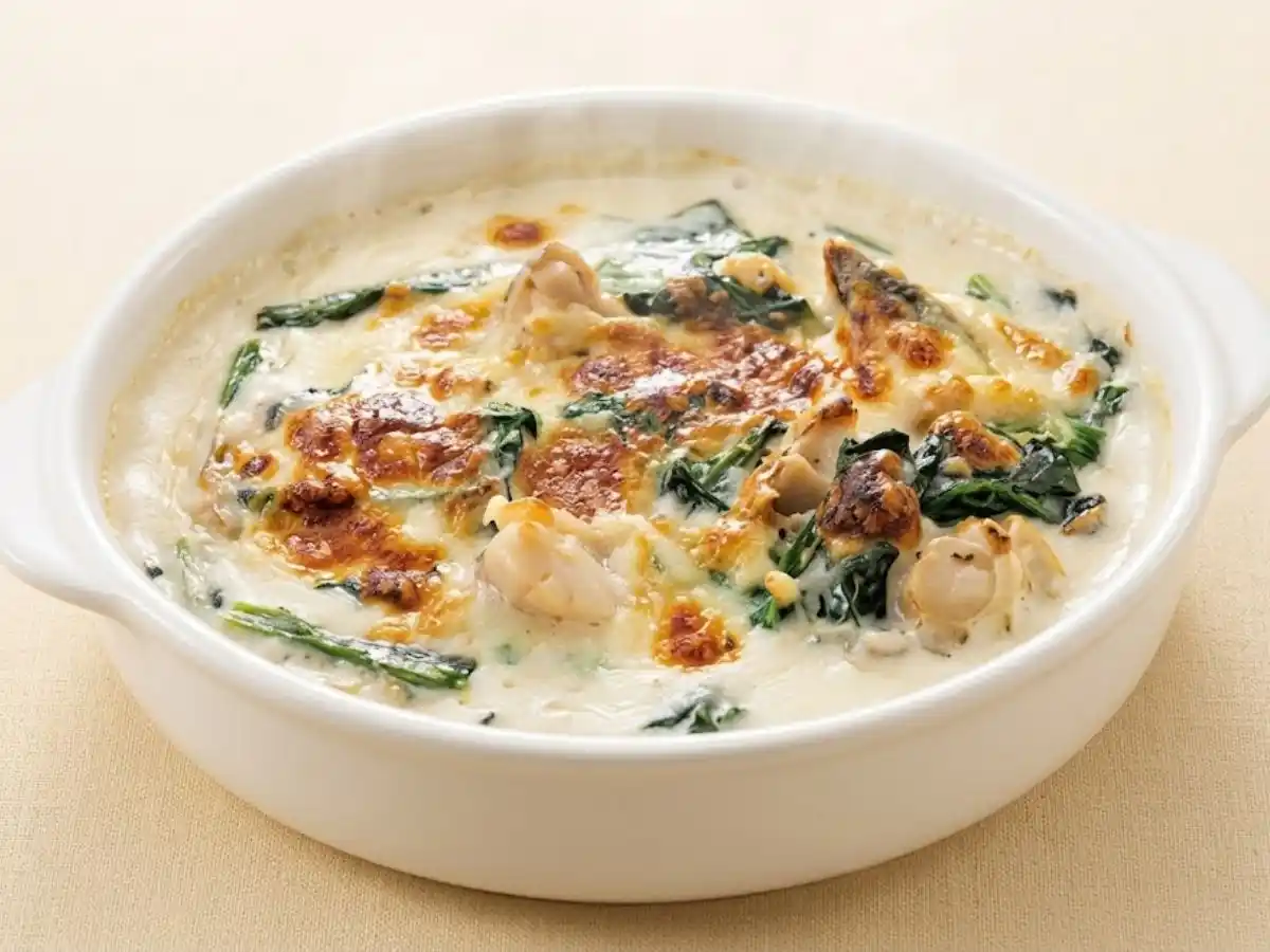 ほうれん草のグラタン