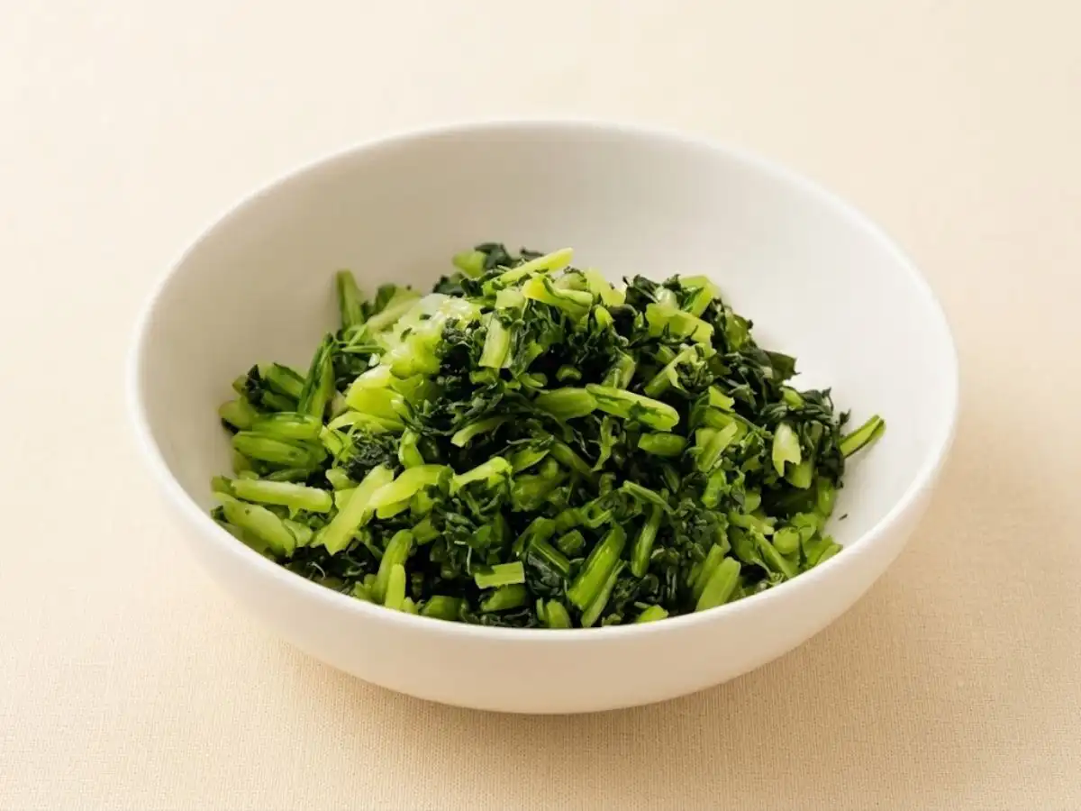 かぶの葉の浅漬け