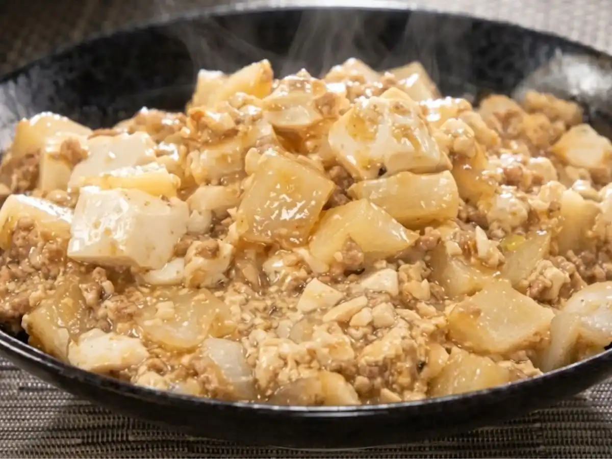 麻婆かぶ豆腐