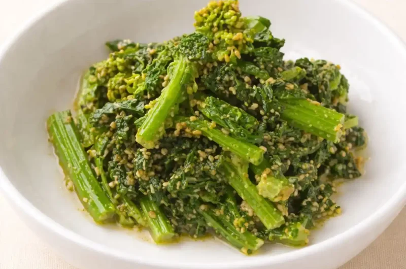 【あさイチ】菜の花のメープル胡麻和えのレシピ 今井亮さん