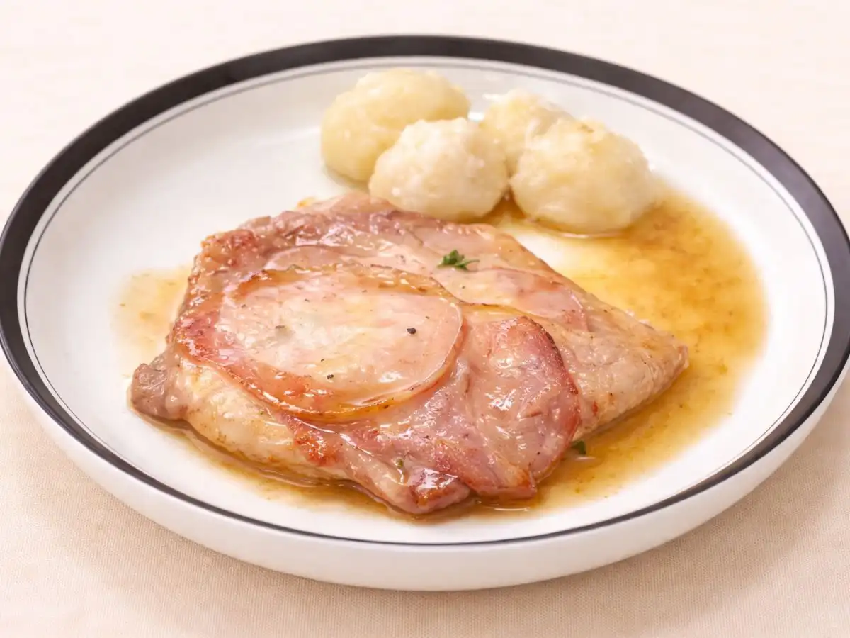 生ハムポークソテー