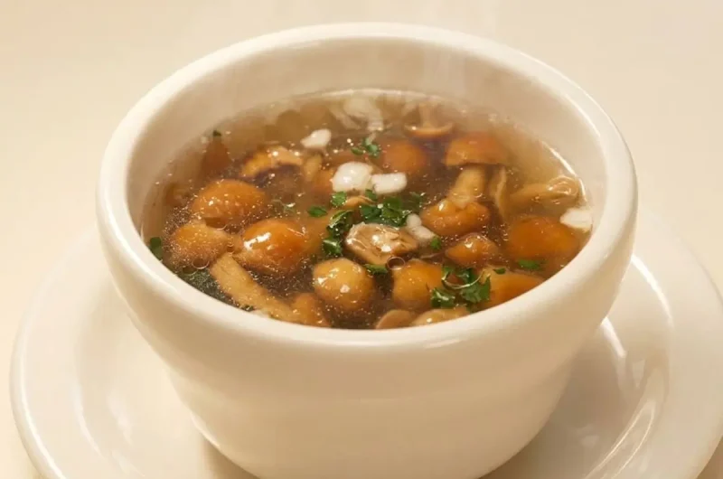 【あさイチ】なめコンソメ（なめこコンソメスープ）のレシピ 有賀薫さんのご自愛スープ