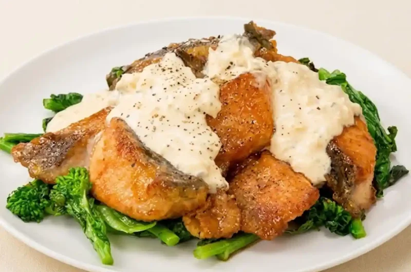 【きょうの料理】菜の花とサーモンの南蛮のレシピ コウケンテツさんのわくわく春野菜おかず