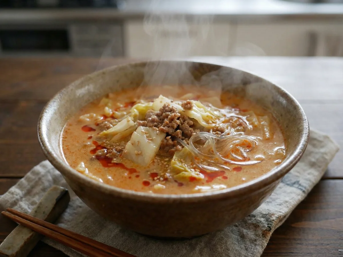 担々白菜スープ