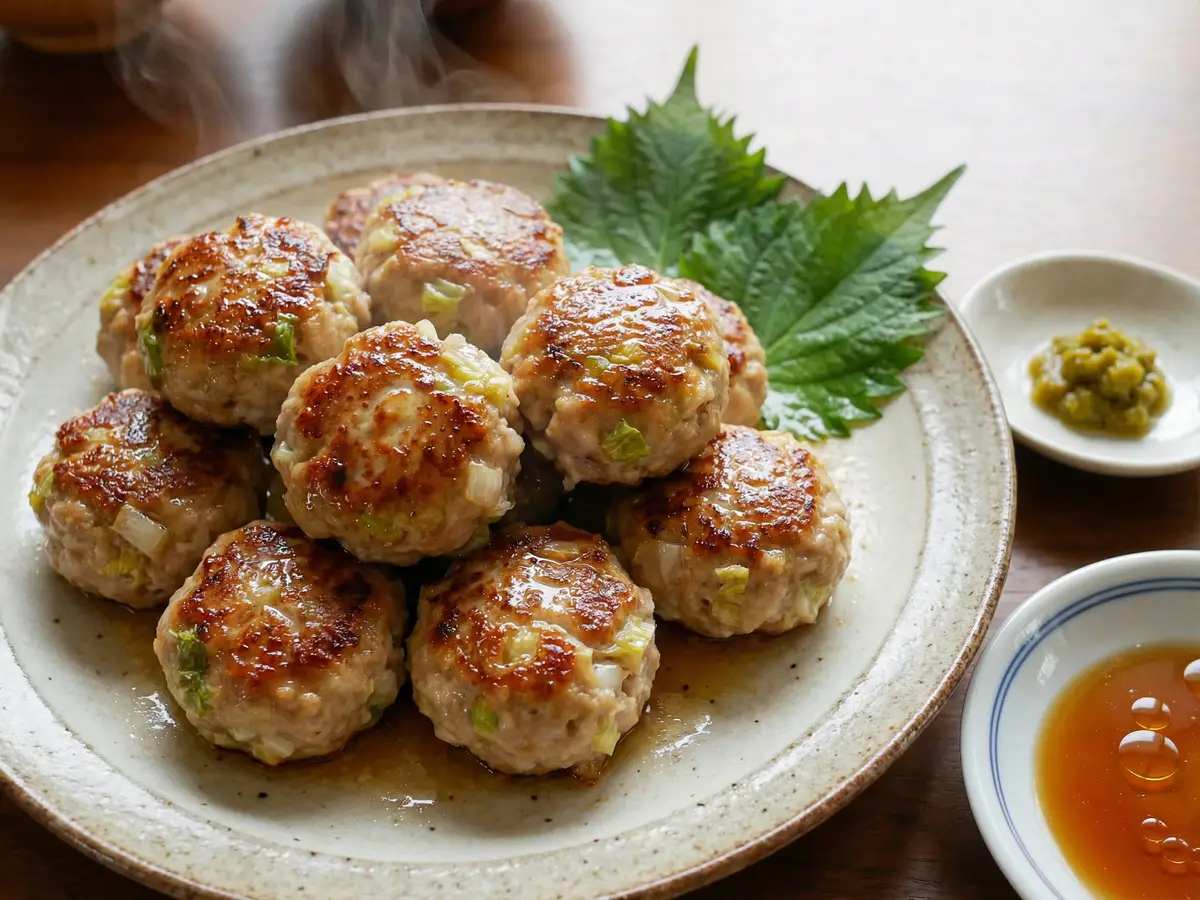 白菜たっぷりつくね