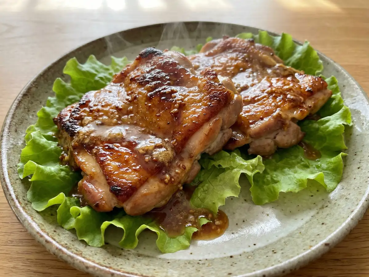 鶏のからしマヨ焼き