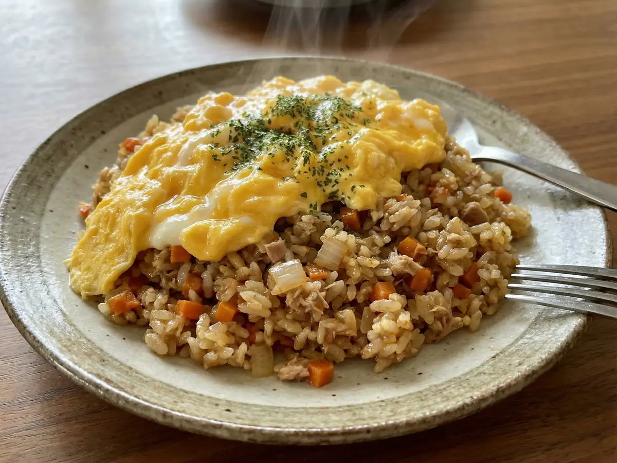 ツナにんじんライス