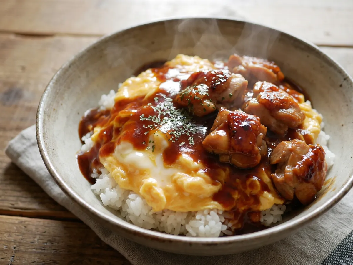 オムライス丼