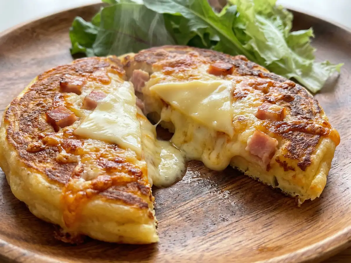 カリとろチーズパンケーキ