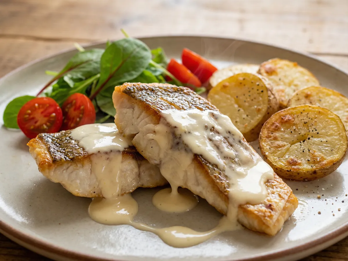 たいのマヨレモンソース