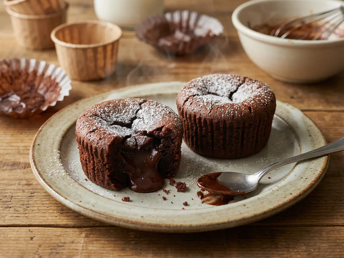 レンジで濃厚ガトーショコラ風