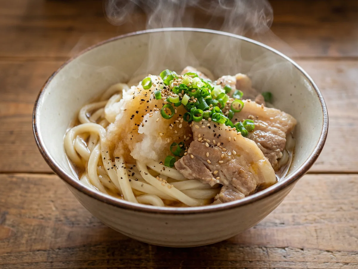 豚塩だれおろしうどん