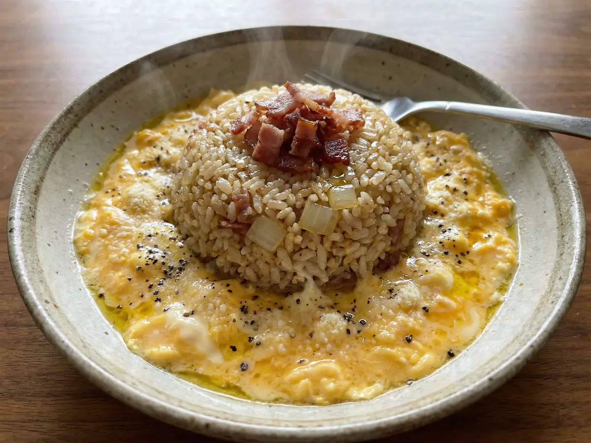 カルボナーラ炒飯