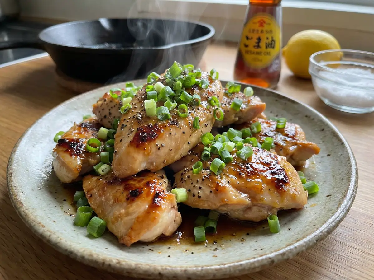 やみつきやわらか塩だれチキン