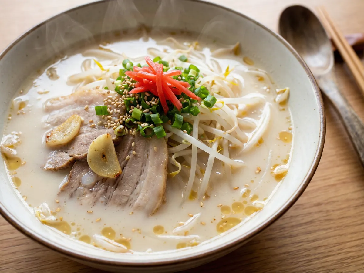 とんこつラーメン風スープ