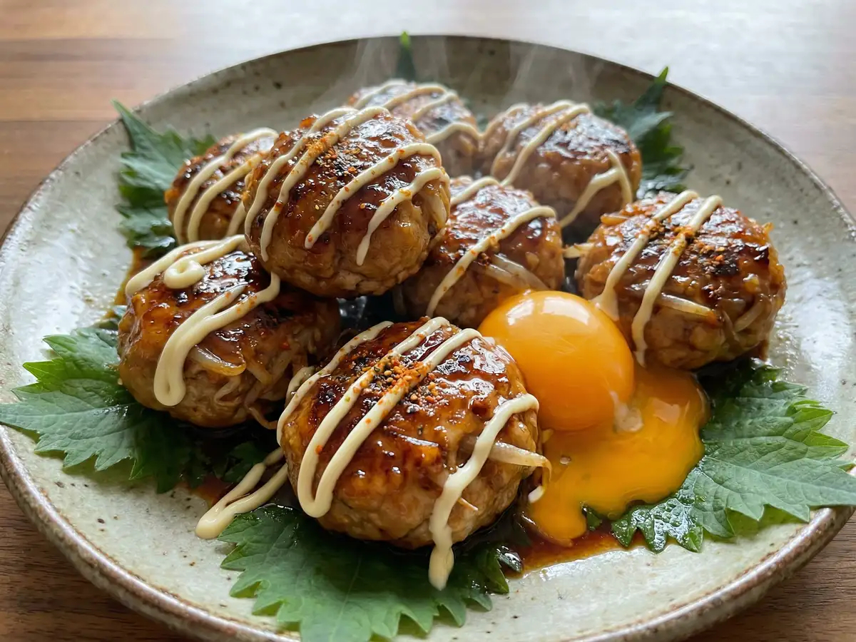 月見もやしつくね