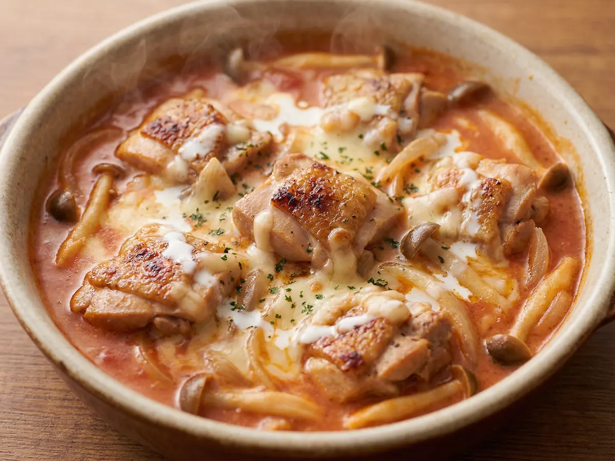 トマトクリームチキン