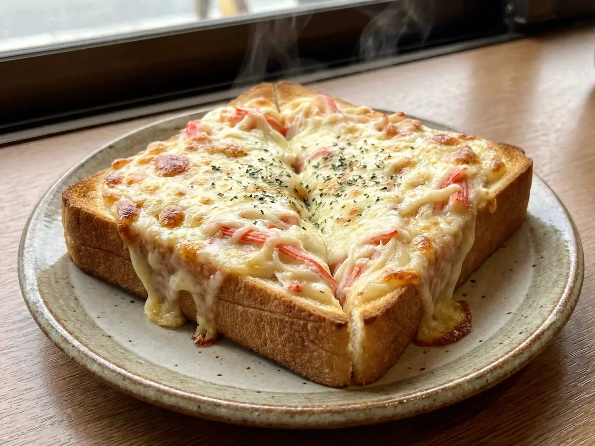 とろとろカニクリームトースト