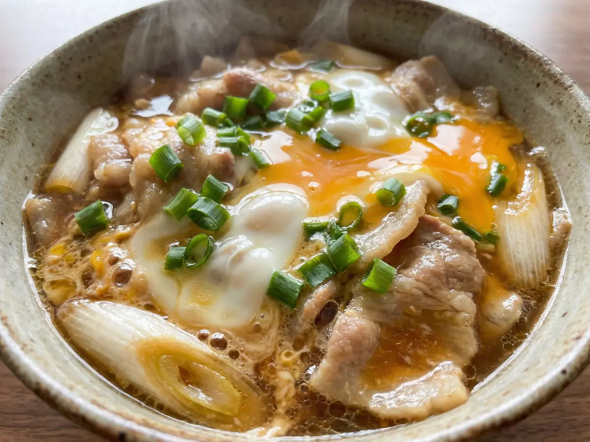 とろとろ豚とじ