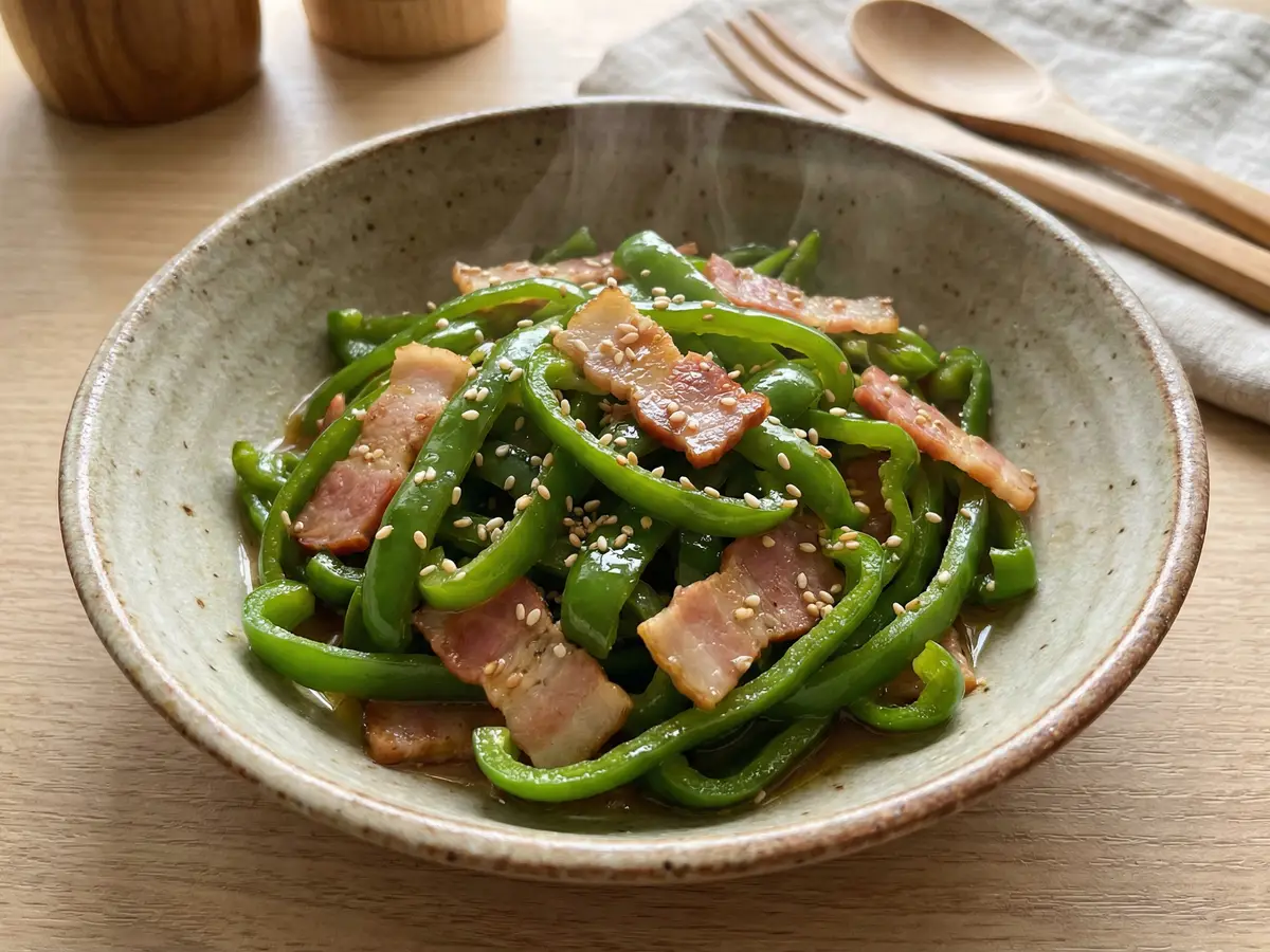 やみつきベーコンピーマン