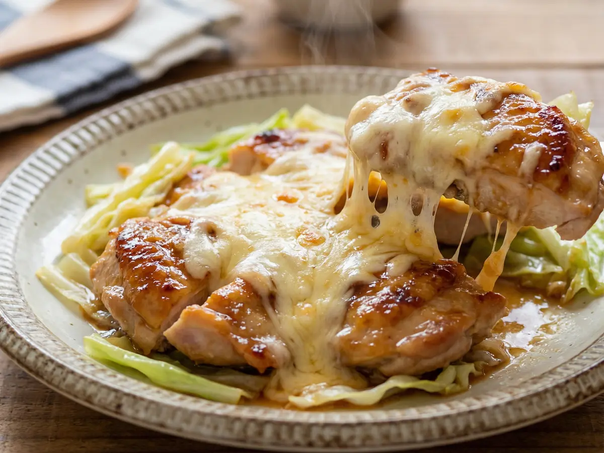 みそ照り焼きチーズチキン