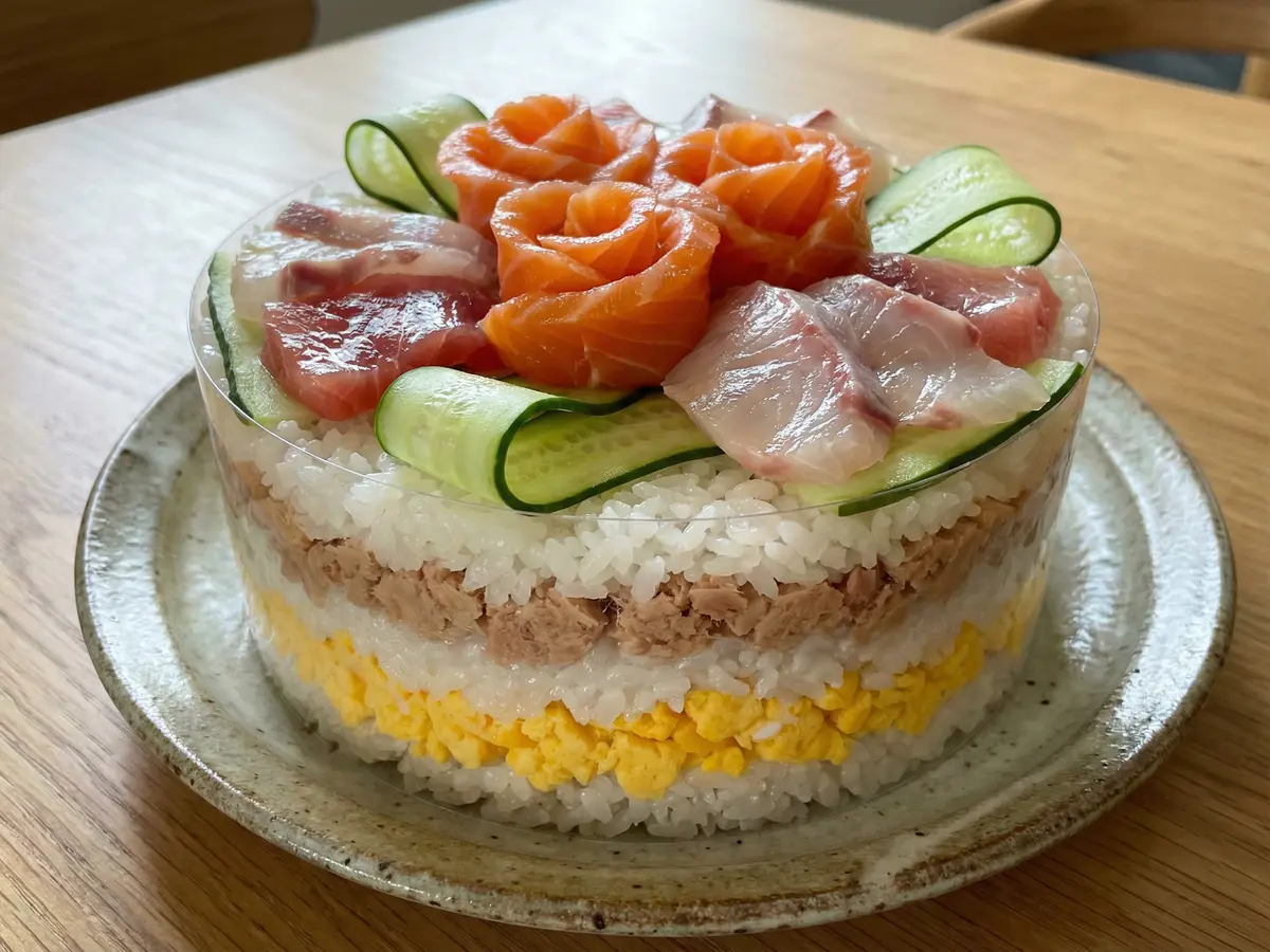 お寿司ケーキ