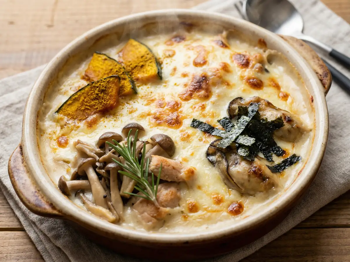 和田家のよくばりグラタン