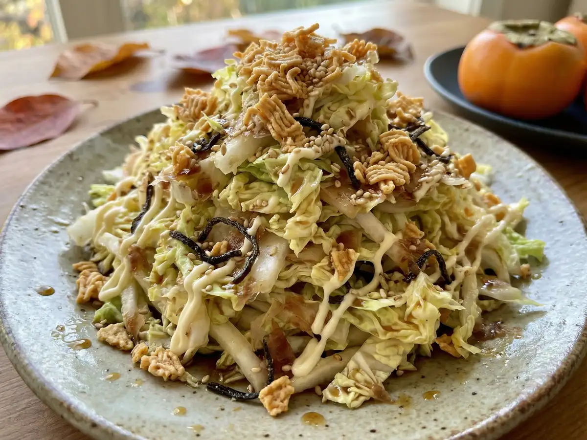 秋白菜のうまみたっぷりサラダ