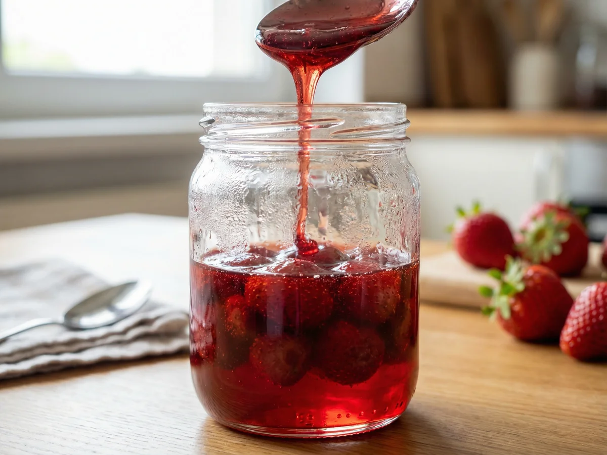 いちごシロップ