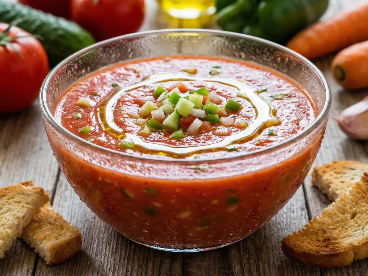 「ガスパチョ！」と言いきるスープ