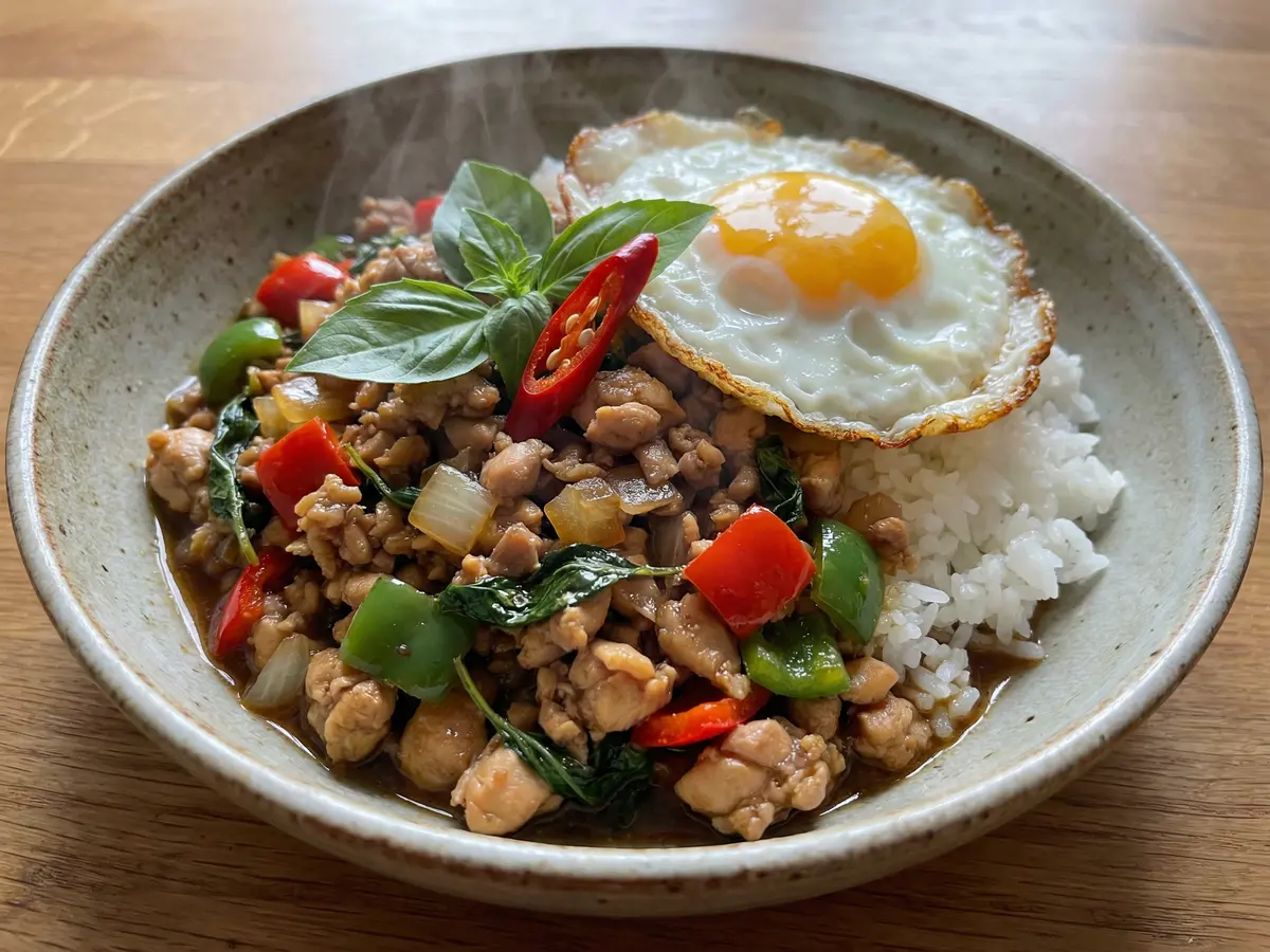 定番ガパオライス