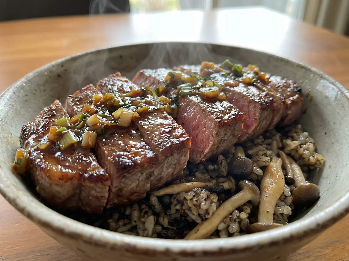 豪快ステーキ丼