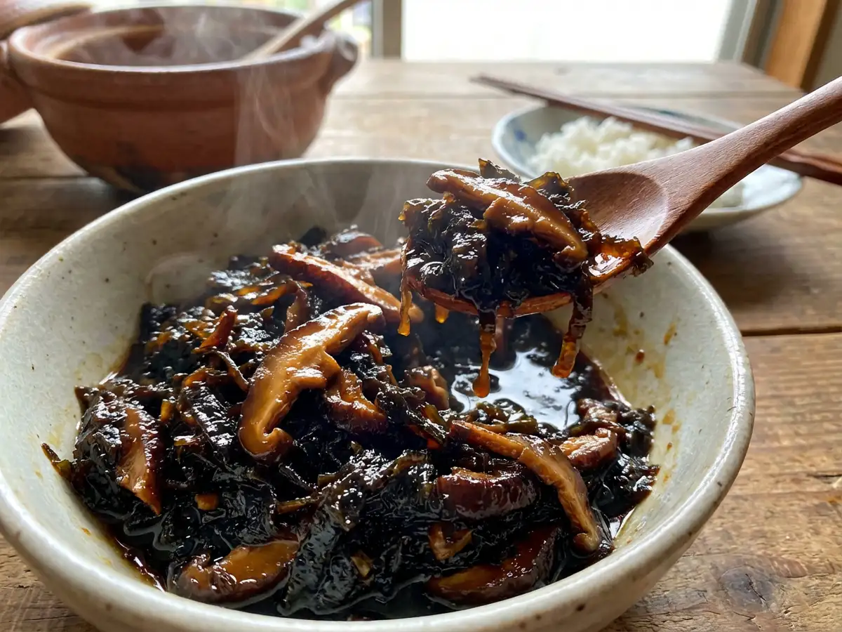 のりしいたけつくだ煮