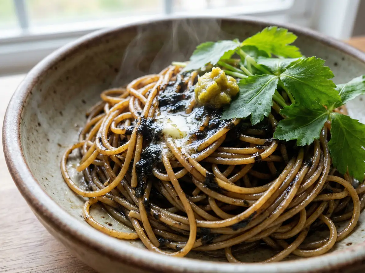 のりのりパスタ（海苔パスタ）